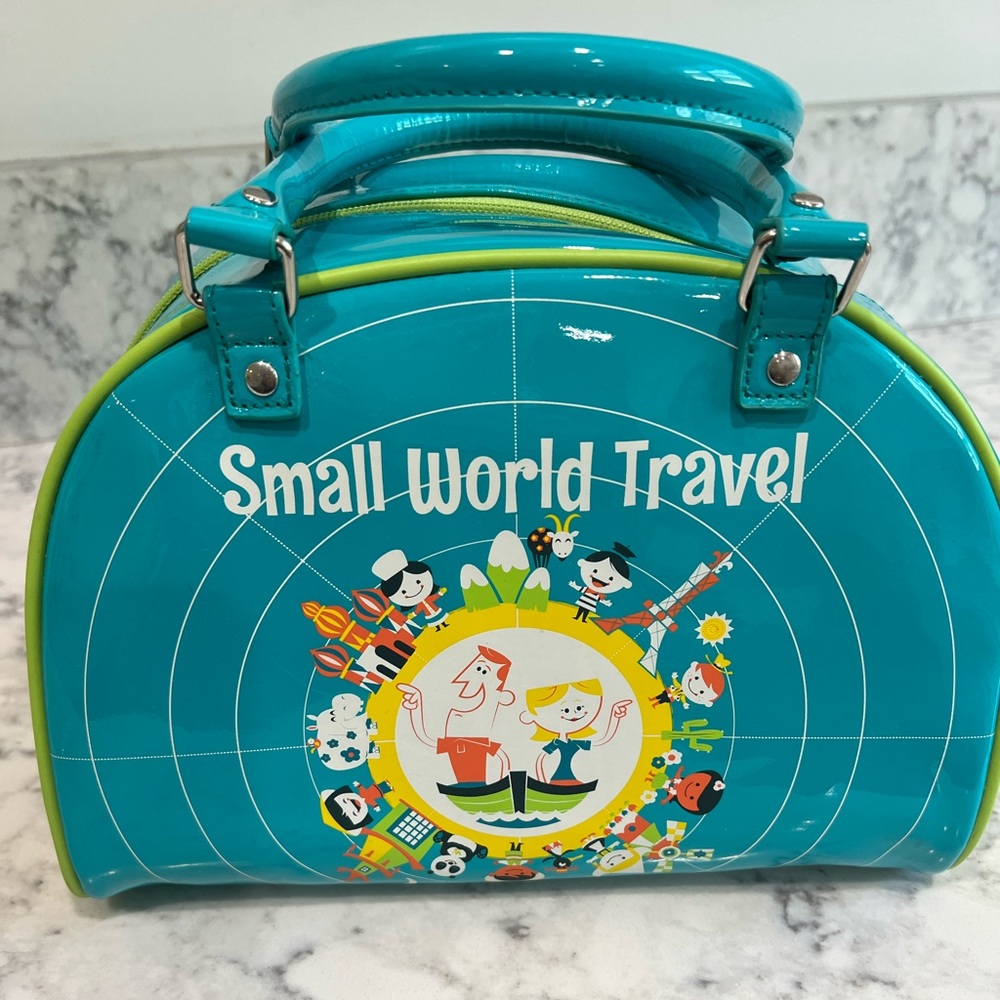 Disney Parks Small World Traveler Y2K Rare Vintage Bowling bag